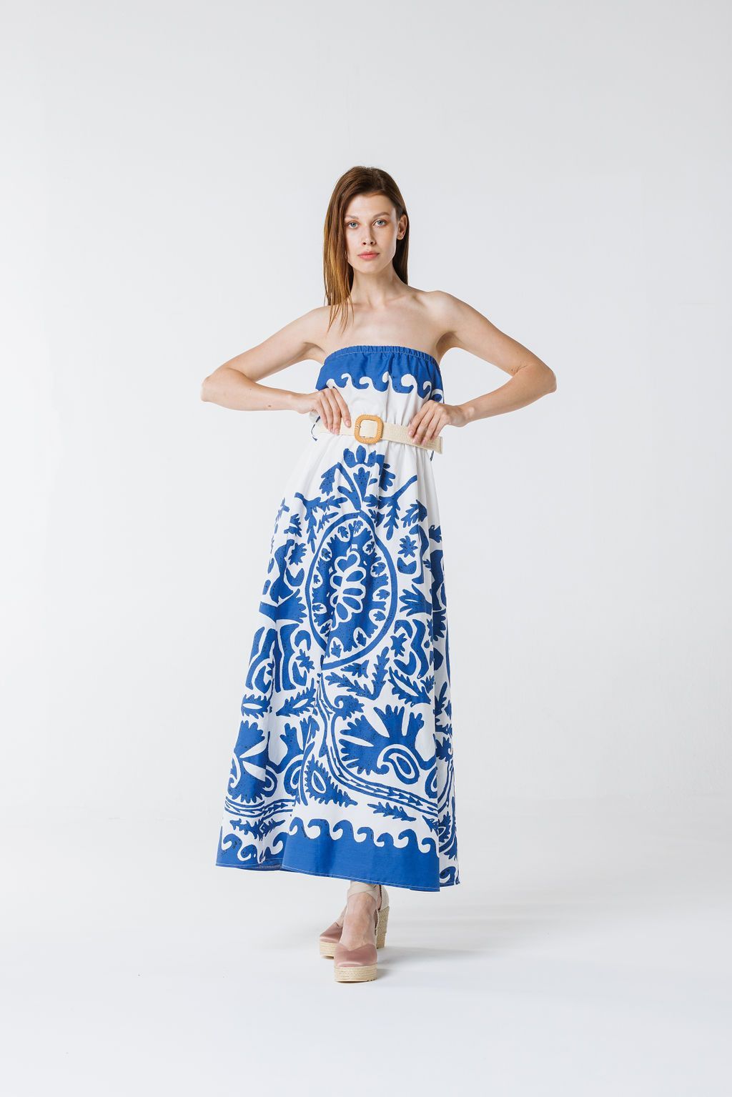 100% Cotton sleevless dress